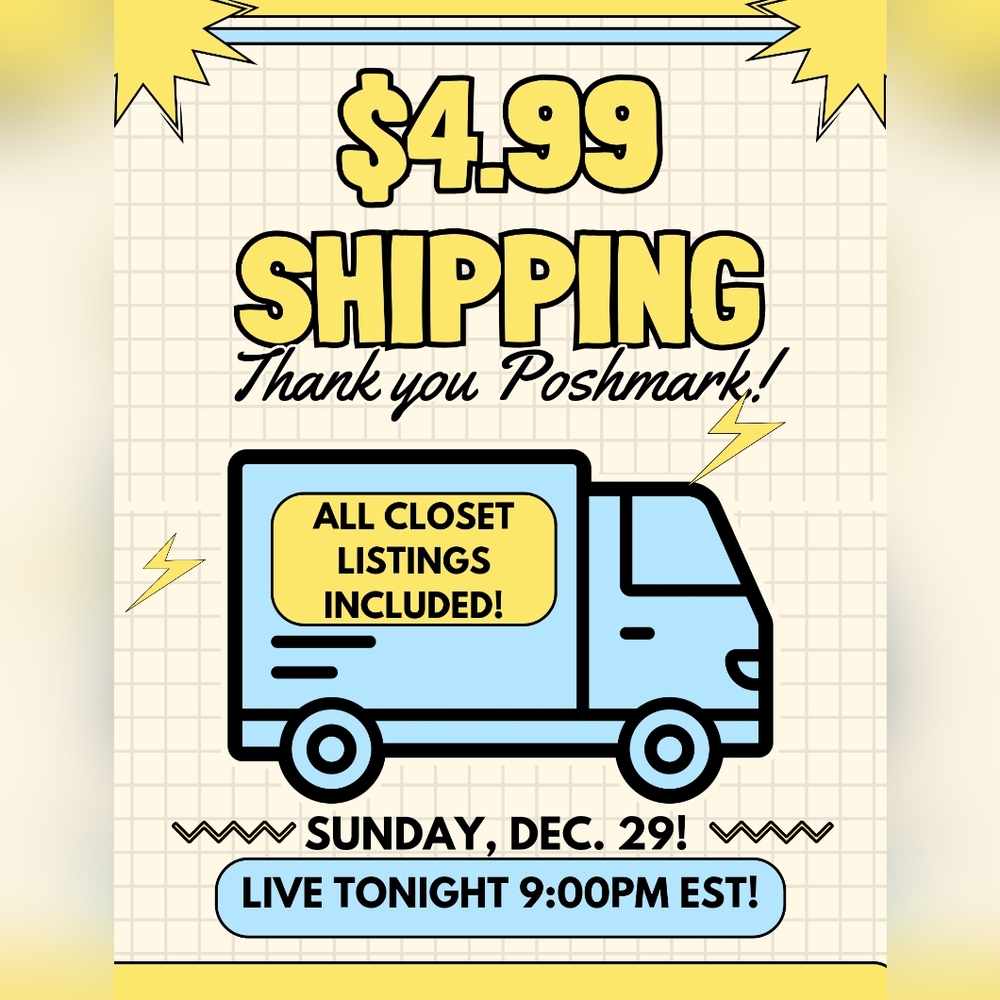 🚚$4.99 SHIPPING 12/29 🚚